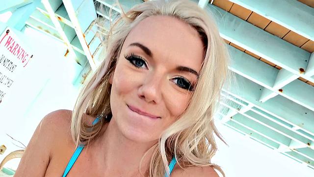 Hot Blonde's Public Sex