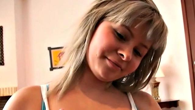 Sammy 18 with Perfect tits Fingering her pussy