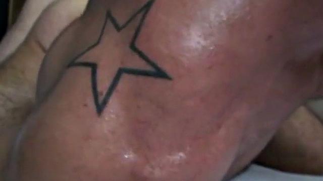 Tattooed and pierced amateur German guy fucked in ass