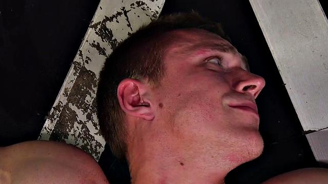 BDSM pegging big MILF in lingerie facesits and rides sub