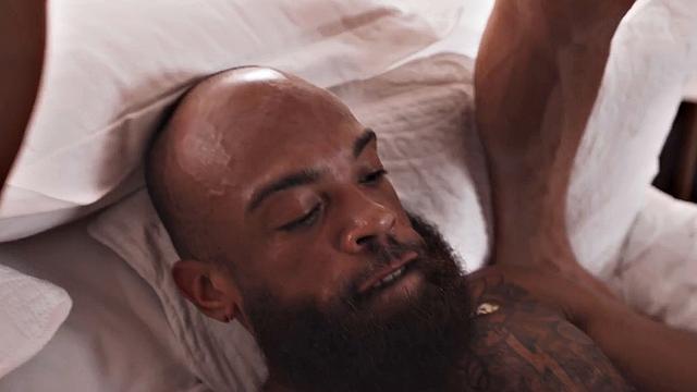 BBC bottom stud sucks and gets analdrilled in 3some