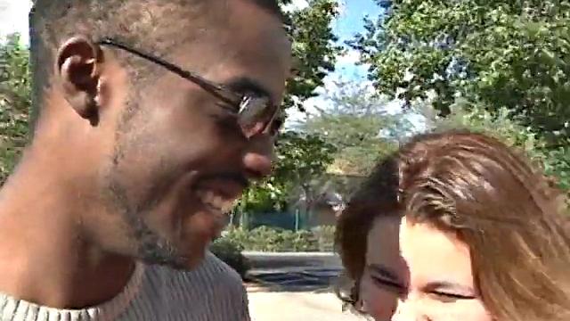 Sweet Plumper Marisella with a Black Guy