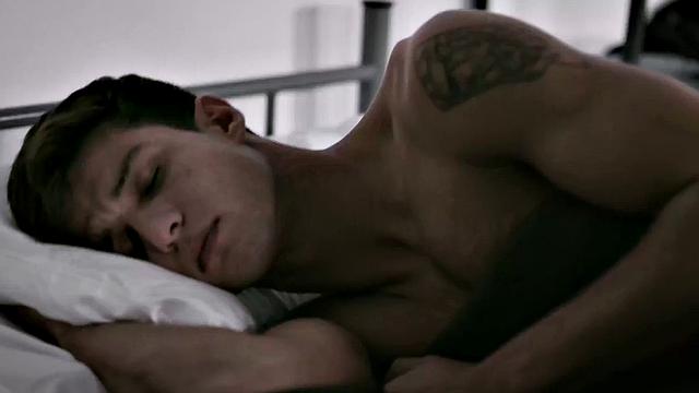 Gay stepbrother barebacked in military dormitory by stepbrother