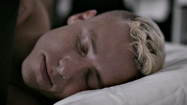 Gay stepbrother barebacked in military dormitory by stepbrother