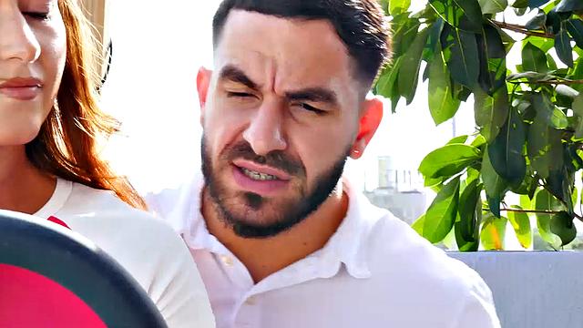 Super fit Callie Black squats on big thick cock