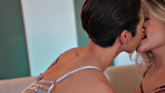 Adria Rae and Brooklyn Grey Make Sweet Love