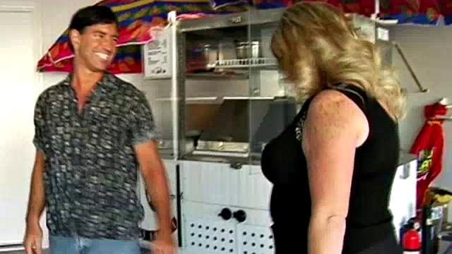 Chunky MILF Loves Meat