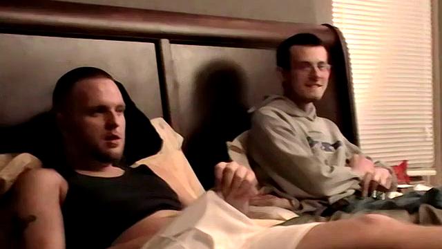 Two Straight Guys Jerk Off - Jason and Steve