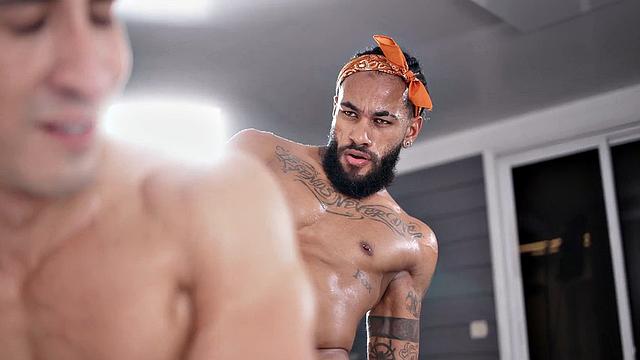 IR white bottom rimmed and assfucked by BBC jock