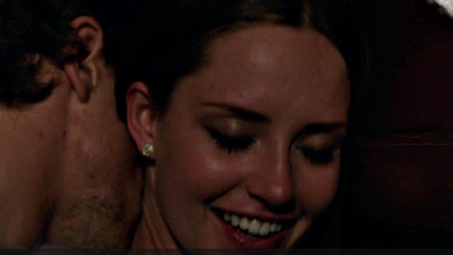 Merritt Patterson in hot bra Elizabeth Hurley in sexy lingerie