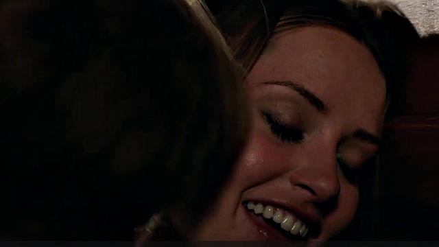 Merritt Patterson in hot bra Elizabeth Hurley in sexy lingerie