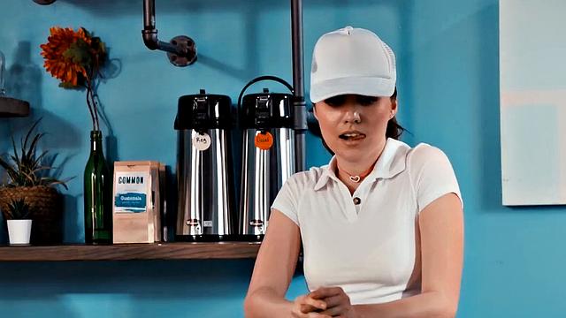 Inked asian fingering friend