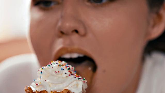 Inked asian fingering friend