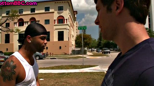 Real Black thug picked up and fucked in store