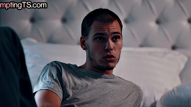 Lingerie MILF babe sucks and gets barebacked by BF