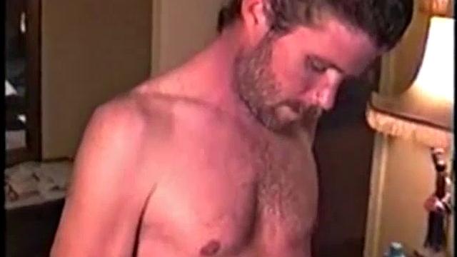 A construction worker asks his buddy over to help clean up after a particularly dirty day at the job site. One thing leads to another and these two end up getting down and dirty with each other.  It's amateur action at its best!