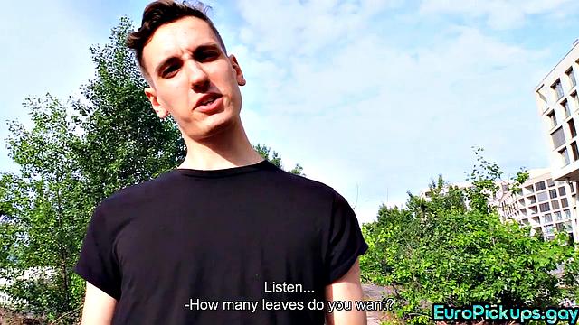 Cute str8 dude destroyed by stranger