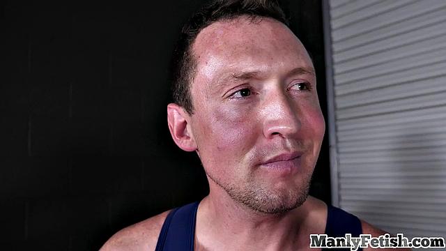 Cosplay jock gets anal penetrated doggy