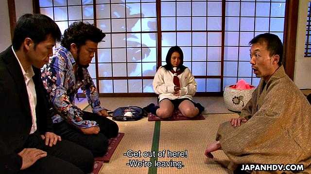 Rui Natsukawa reveals her dirty side on the floor