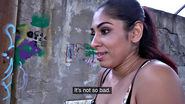 Cash-hungry Asian Fucks for a Hot BJ and Doggystyle Session in Public