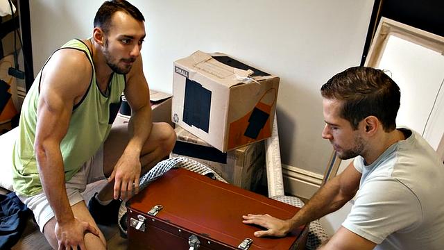 Muscular stepbro rides before missionary nailed