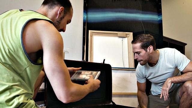 Muscular stepbro rides before missionary nailed