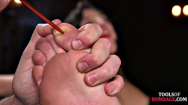 Mouthgagged naughty spreads