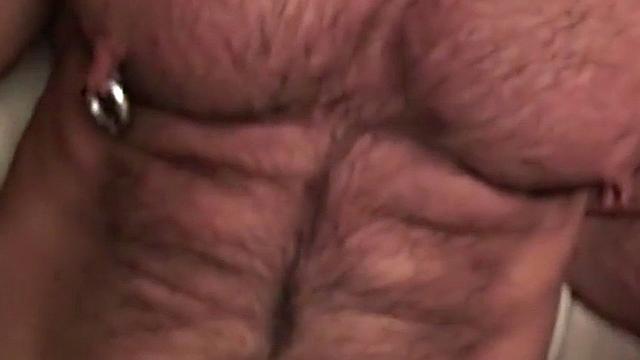 Amateur German bareback assfucked in sling