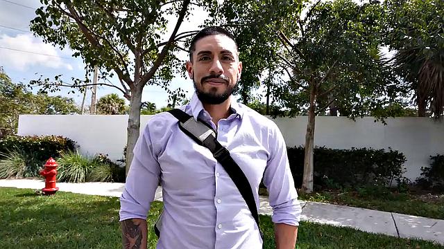 amateur dude fucks gay stud in public van outdoor