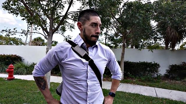 amateur dude fucks gay stud in public van outdoor