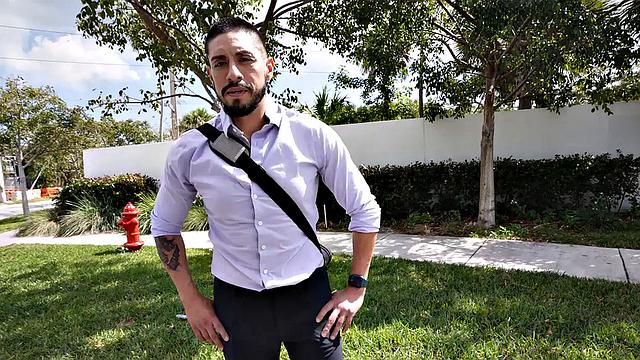 amateur dude fucks gay stud in public van outdoor