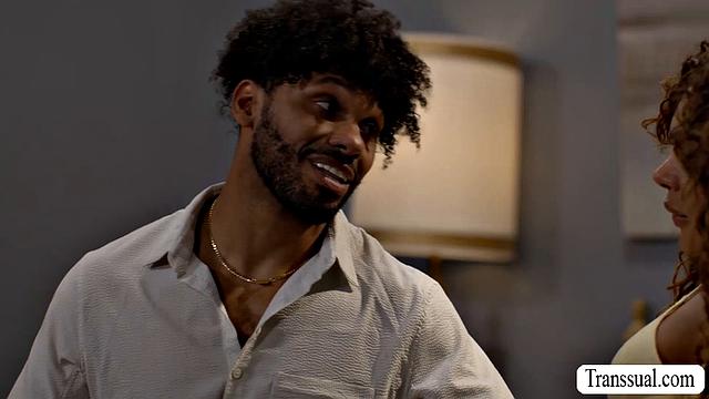 Anal date with my super sexy shemale