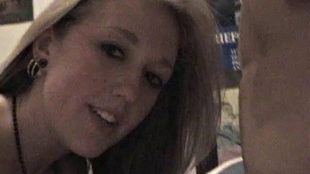 Hot Blonde Babe Sucks A Huge Cock And Blows