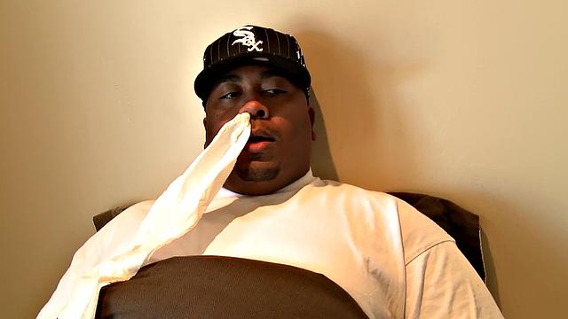 Bugsi's Black Cock Caught Flu