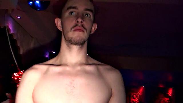 Amateur stud enjoys anal by pool with hairy BF