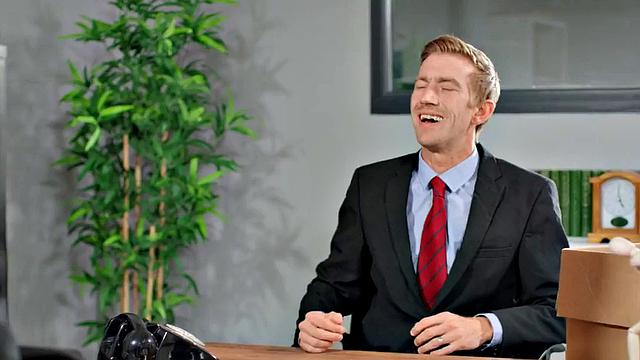 Huge-titted office ladyboss ass-ravaged