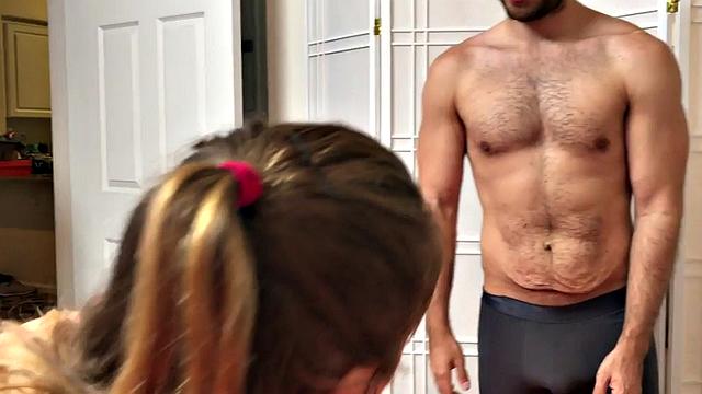 Bigass slutty stepsis enjoys taboo sex in cowgirl and doggy