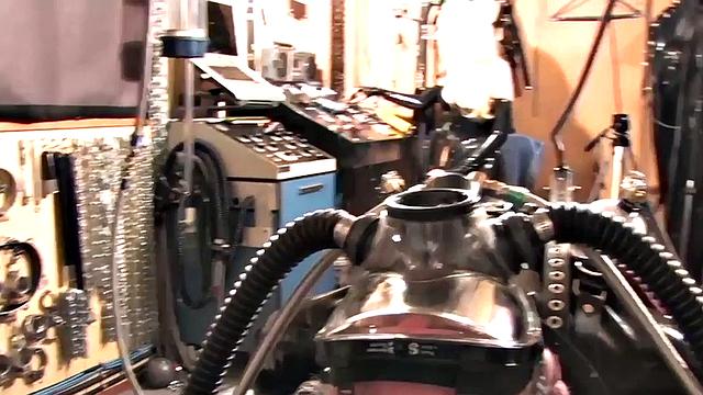 SD femdom session in dungeon