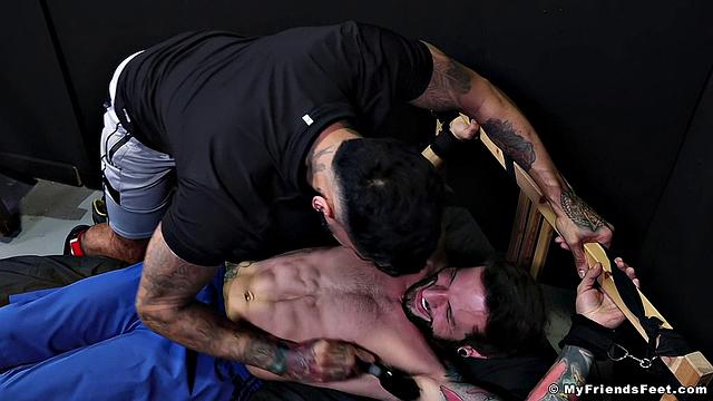 Rikk Tickles Eddie, the Coach