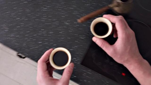 Hot Stuff Jenny Manson and Boyfriend Have Sex in the Kitchen