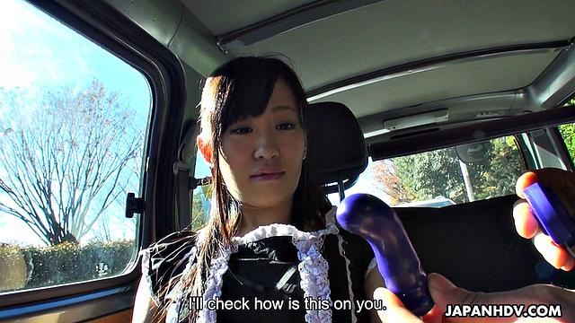 Yui Kyouno fooled into sucking cock to become a model