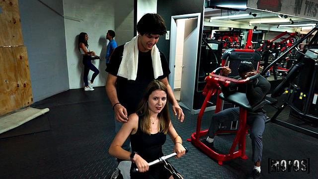 Sneaky Gym Encounter