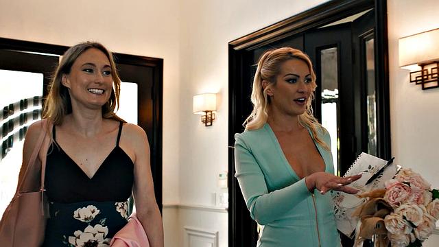 LEZ BE BAD - MILFs Cherry Kiss & Ophelia Kaan Use Wedding Planning To Cheat On Their Husband