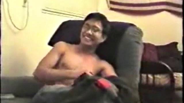 In this clip, you get a closer look at Ricky, as he shares his feet with you. Ricky is foot tickled wearing nylon socks. Then Mike and Ricky have a long tickle fight on the bed.