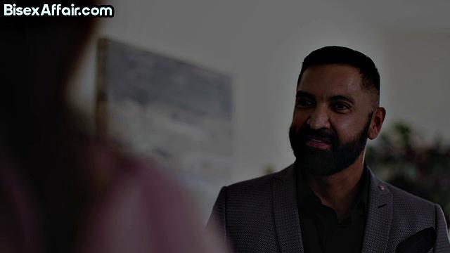 Cockhungry babe pounded in bi 3some