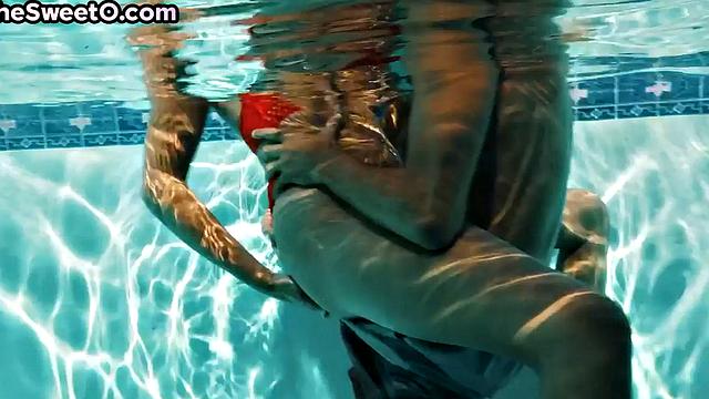 Cockhungry MILF sucks cock and gets pussynailed outdoors