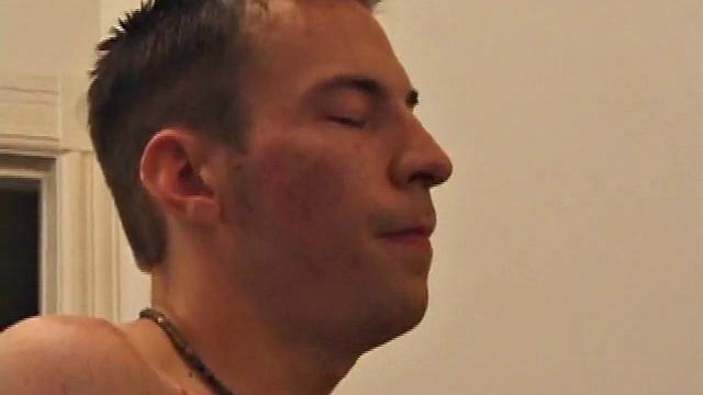 Rock Lee and Kent Stryker have no time for pleasantries before jacking off, and Rock seems eager to suck Kent's fat cock. After they've stripped naked, Rock goes right back to work.