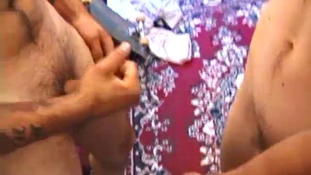 Rock Lee and Kent Stryker have no time for pleasantries before jacking off, and Rock seems eager to suck Kent's fat cock. After they've stripped naked, Rock goes right back to work.