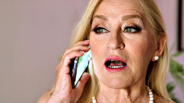 Robin orders sausage. It's delivered in her buttocks.