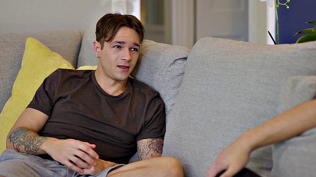 Tatted Stud Railed By Hot Buddy - Studios